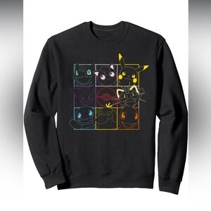 Pokémon Grid Sweatshirt Size Large